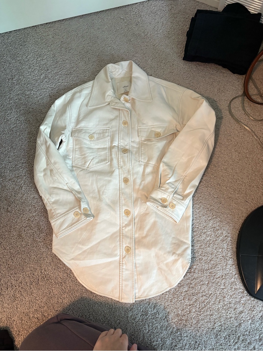 Vegan Leather Ganna Jacket